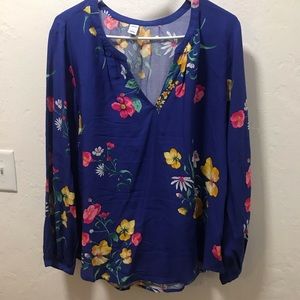 Floral Old Navy Blouse